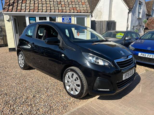 Peugeot 108 1.0 Active Hatchback 3dr Petrol Manual Hatchback Petrol Black