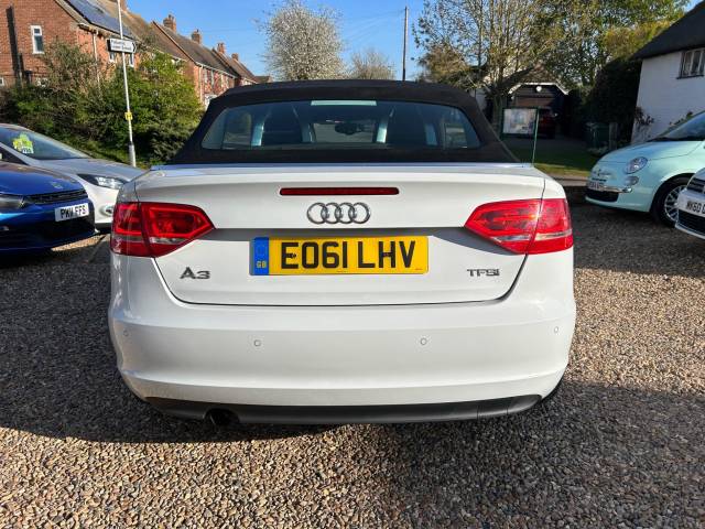 2011 Audi A3 Cabriolet Audi A3 Cabriolet 1.2 TFSI Sport UK Car