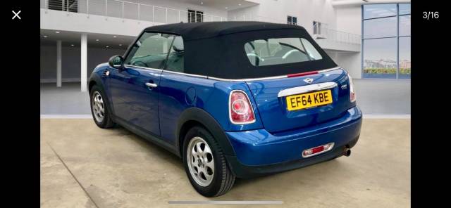 2014 Mini Convertible 1.6 One Auto Euro 6 2dr
