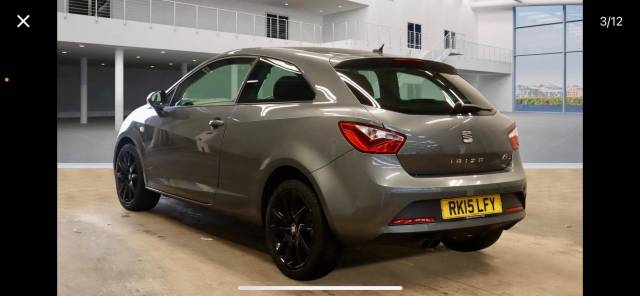 2015 SEAT Ibiza 1.2 TSI FR Black Sport Coupe UK car