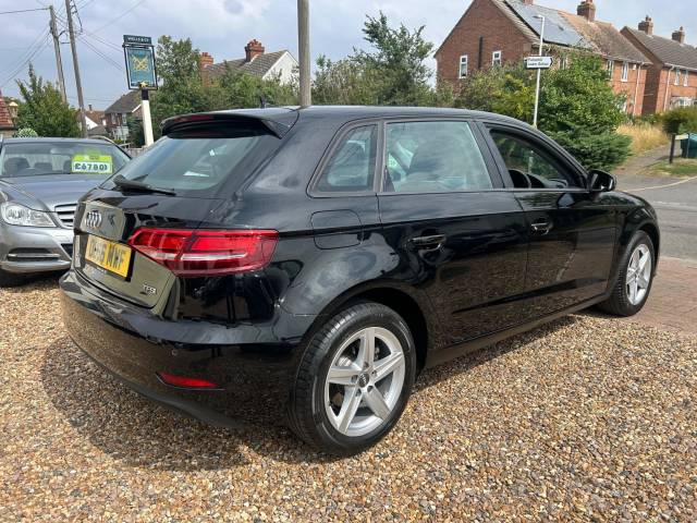 2016 Audi A3 1.0 TFSI SE Sportback Euro 6 (s/s) 5dr