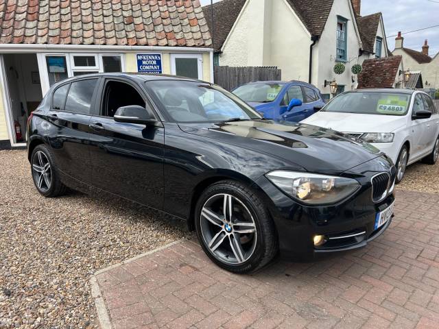 BMW 1 Series 1.6 116i Sport Euro 6 (s/s) 5dr Hatchback Petrol Black