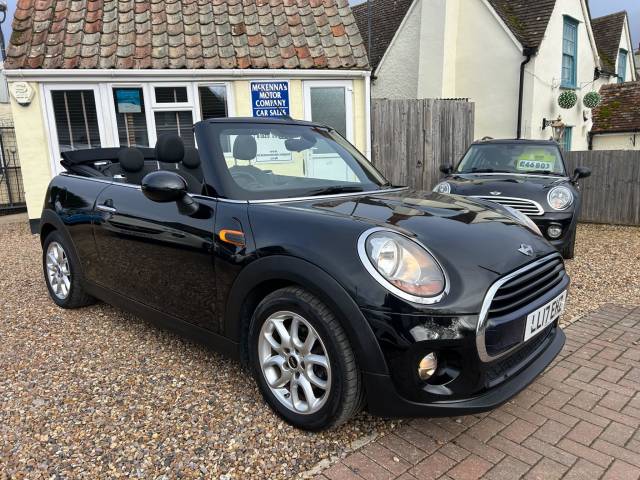Mini Convertible 1.5 Cooper Euro 6 (s/s) 2dr Convertible Petrol Black