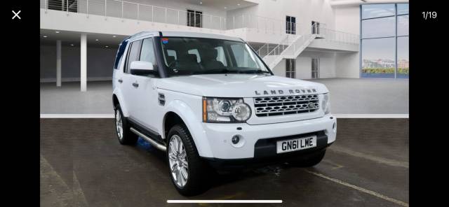 Land Rover Discovery 4 3.0 SD V6 HSE Auto 4WD Euro 5 5dr SUV Diesel White