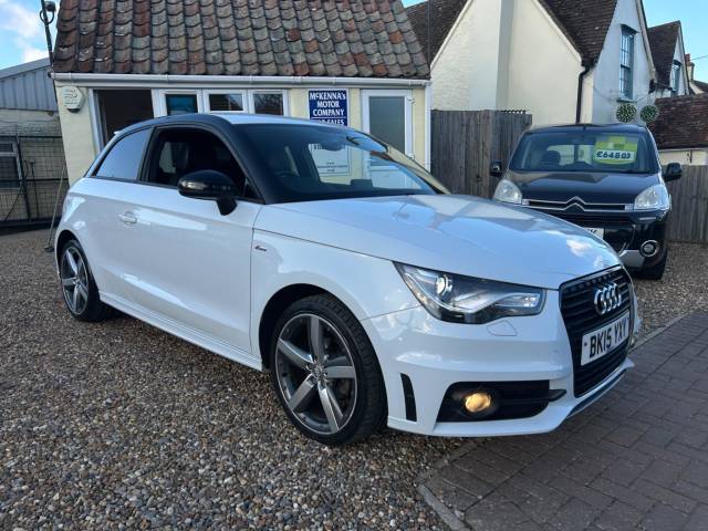 Audi A1 1.2 TFSI S line Style Edition Euro 5 (s/s) 3dr Hatchback Petrol White