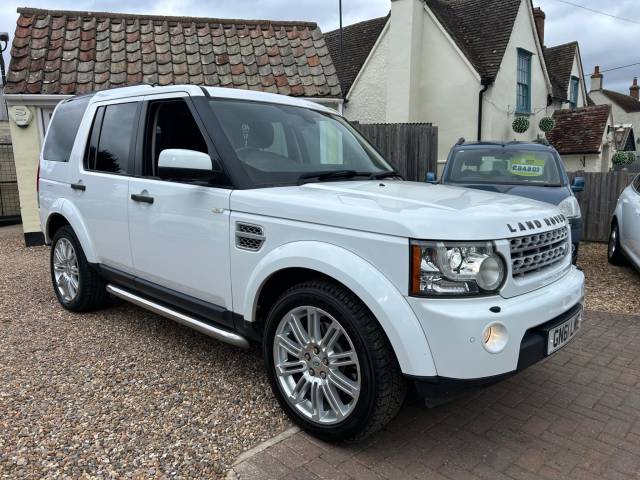 Land Rover Discovery 4 3.0 SD V6 HSE Auto 4WD Euro 5 5dr SUV Diesel White