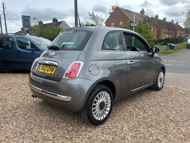 2013 Fiat 500 1.2 Lounge Hatchback 3dr Petrol Dualogic Euro 6 (s/s) (69 bhp)