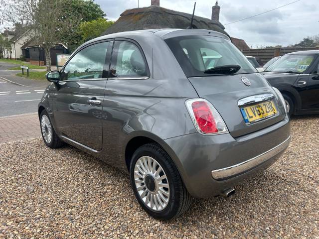 2013 Fiat 500 1.2 Lounge Hatchback 3dr Petrol Dualogic Euro 6 (s/s) (69 bhp)