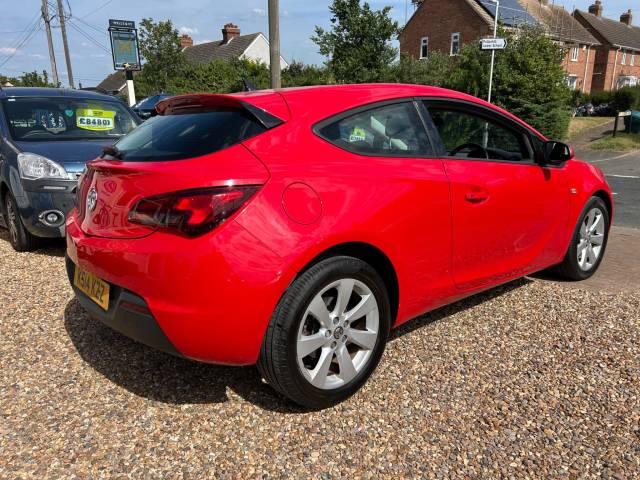 2014 Vauxhall Astra GTC 1.4T 16V Sport Coupe 3dr Petrol Manual Euro 5 (s/s) (120 ps)