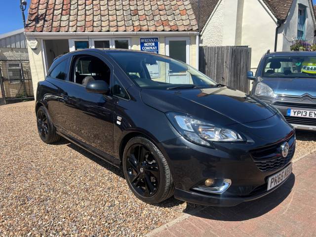 Vauxhall Corsa 1.2i Limited Edition Euro 6 3dr Hatchback Petrol Black