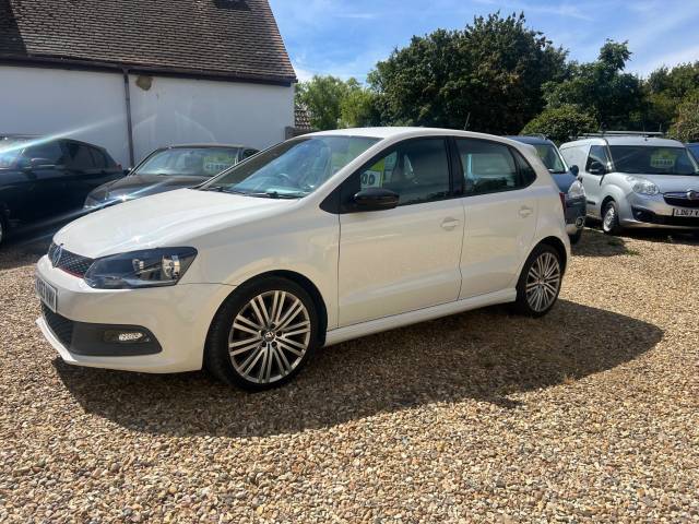 Volkswagen Polo 1.4 TSI BlueMotion Tech ACT BlueGT DSG Euro 5 (s/s) 5dr Hatchback Petrol White