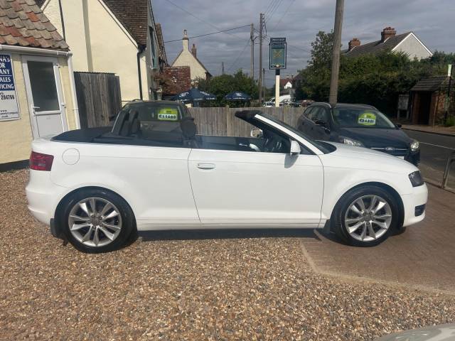 2013 Audi A3 Cabriolet 1.2 TFSI Sport Convertible 2dr Petrol Manual Euro 5 (s/s) (105 ps)