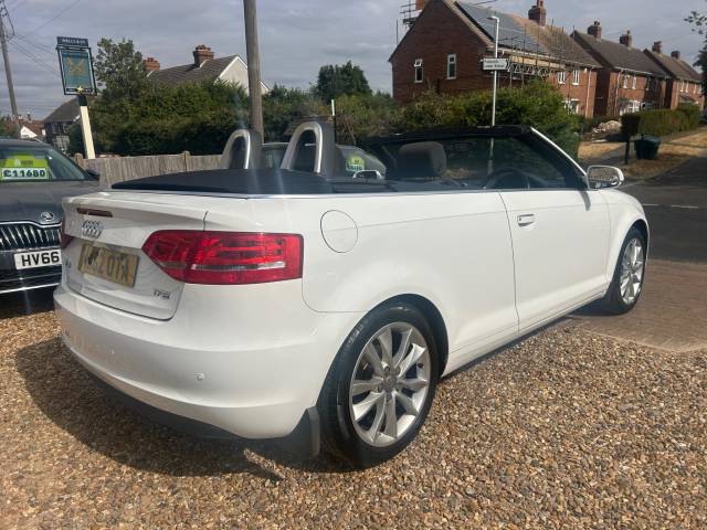 2013 Audi A3 Cabriolet 1.2 TFSI Sport Convertible 2dr Petrol Manual Euro 5 (s/s) (105 ps)