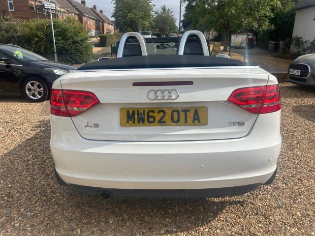 2013 Audi A3 Cabriolet 1.2 TFSI Sport Convertible 2dr Petrol Manual Euro 5 (s/s) (105 ps)