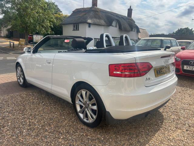 2013 Audi A3 Cabriolet 1.2 TFSI Sport Convertible 2dr Petrol Manual Euro 5 (s/s) (105 ps)