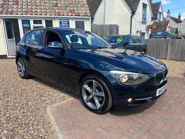 BMW 1 Series 1.6 116i Sport Auto Euro 6 (s/s) 5dr Hatchback Petrol Blue